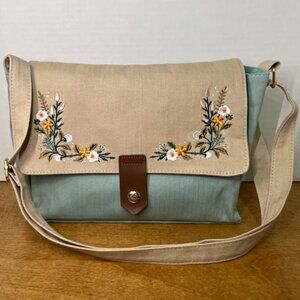 Archer & Olive Spring 2024 Embroidered Bag
